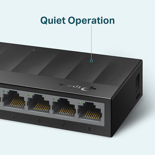 TP-LINK LS1008G v3 Unmanaged L2 Switch με 8 Θύρες Ethernet
