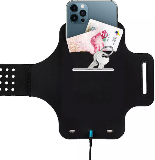 Techsuit Sports Θήκη Μπράτσου έως 6.5" Μαύρο