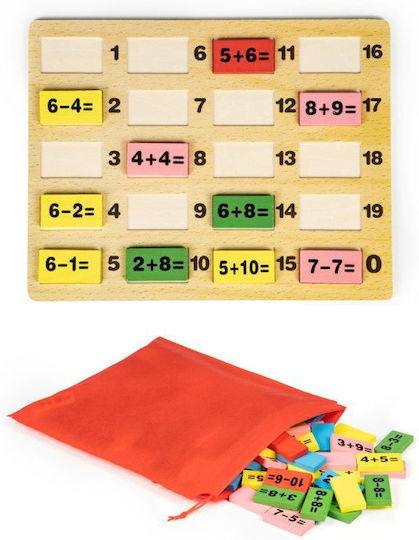 Ecotoys Educational Game Knowledge made of Wood for 3+ years Years Old