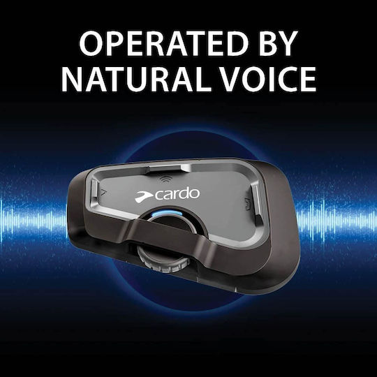 Cardo Freecom 4X DUO Dual Intercom for Riding Helmet with Bluetooth