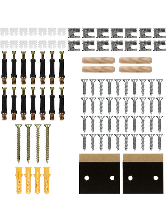 ML-Design Κάλυμμα Καλοριφέρ από MDF Γκρι 152x19x82cm