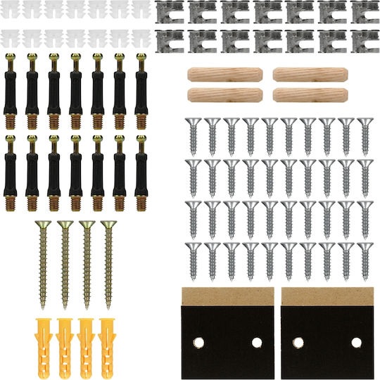 ML-Design Κάλυμμα Καλοριφέρ από MDF Γκρι 152x19x82εκ.
