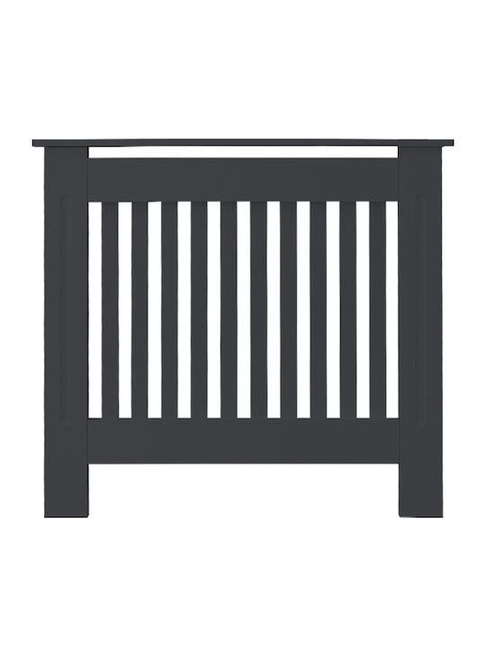 ML-Design MDF Gray Radiator Cover 78x19x82cm