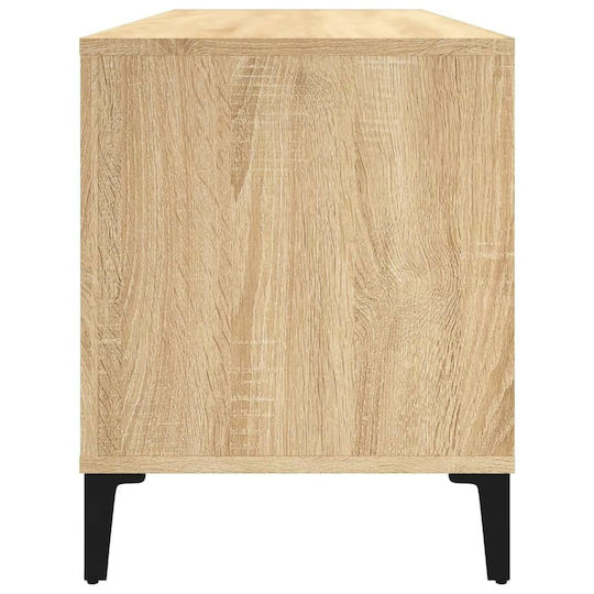 vidaXL Мебел за Hi-Fi Кафяв 38x100x48см
