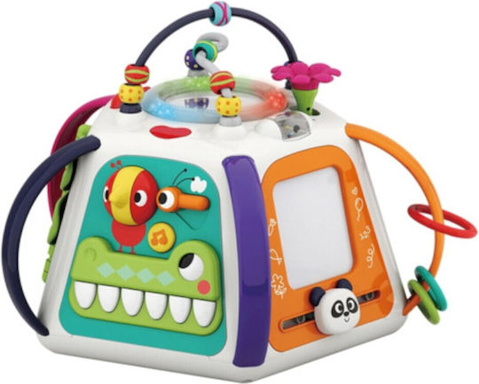 Hola Toys Παιχνίδι Πυραμίδα Forest Activity Pyramid με Μουσική για 18+ Μηνών