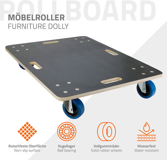 ECD Germany Mobile Base for Weight Load up to 800kg
