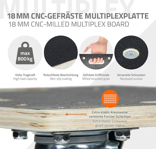 ECD Germany Mobile Basis for Load Weight up to 800kg