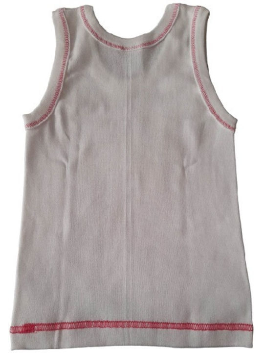 Bozer Kinder-Unterhemd Tank-Top Weiß