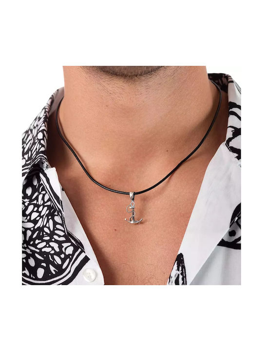 Oxzen Necklace Anchor from Silver