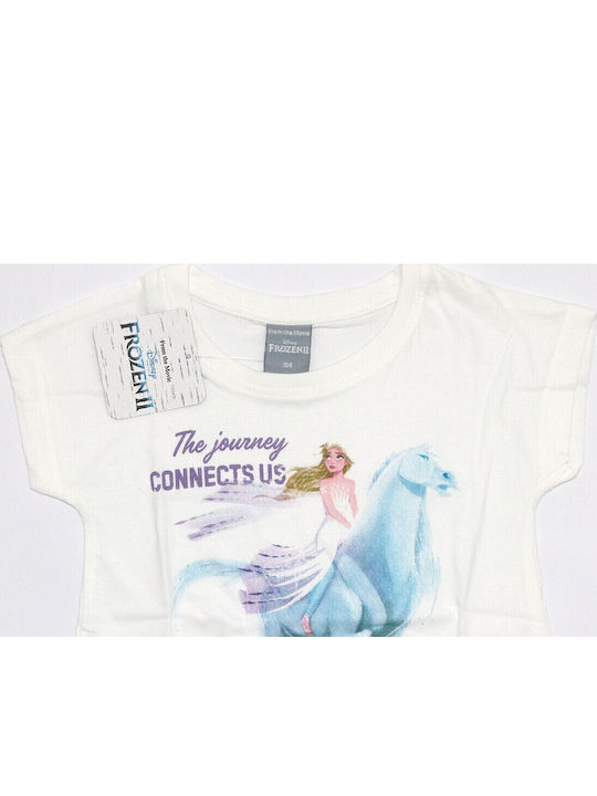 Kids' T-shirt White Frozen