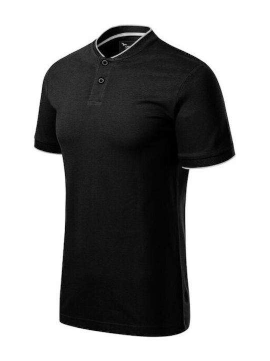 Malfini Men's Short Sleeve Promotional Blouse Black