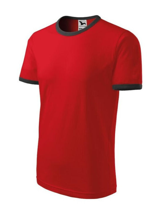 Malfini Men's Short Sleeve Promotional T-Shirt Red