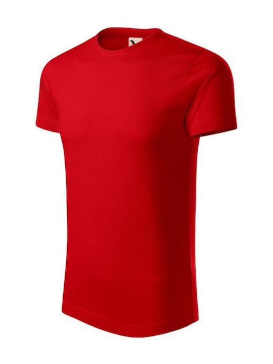 Malfini Men's Short Sleeve Promotional T-Shirt Red