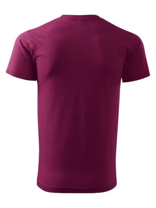 Malfini Basic Werbe-T-Shirt in Fuchsie Farbe