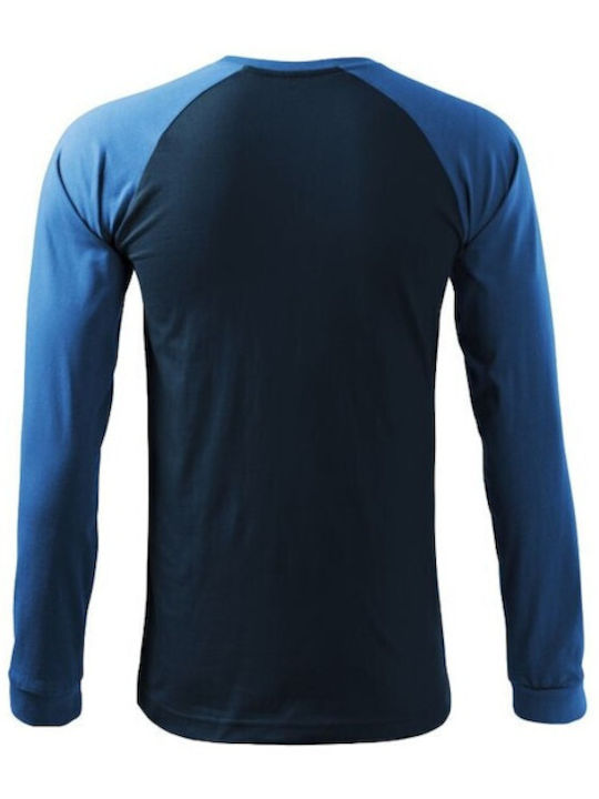 Malfini Werbe-T-Shirt in Marineblau Farbe