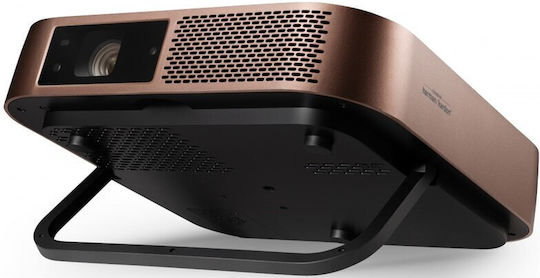 Viewsonic M2 Mini Projector DLP Full HD Λάμπας LED με Wi-Fi και Ενσωματωμένα Ηχεία Χάλκινος