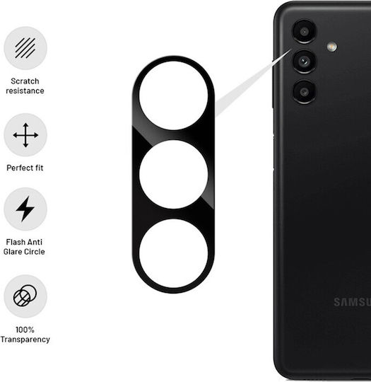 Techsuit Full Προστασία Κάμερας Tempered Glass Μαύρο για το Galaxy A14 5G