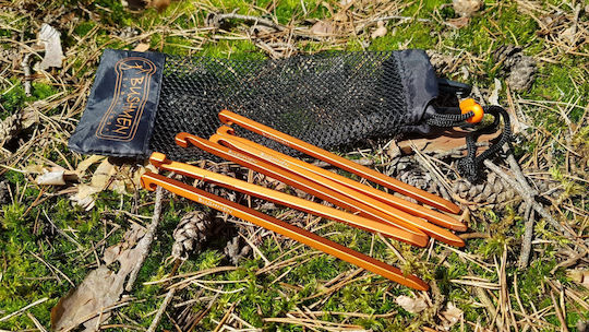 Bushmen Tent Pegs For Camping Tent Set 6 Pieces