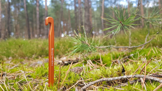 Bushmen Tent Pegs For Camping Tent Set 6 Pieces