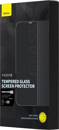Baseus Schott 0.3mm Full Face Tempered Glass (iPhone 14 Pro)