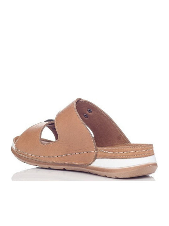 Sandale Casual Damă din Piele Maro