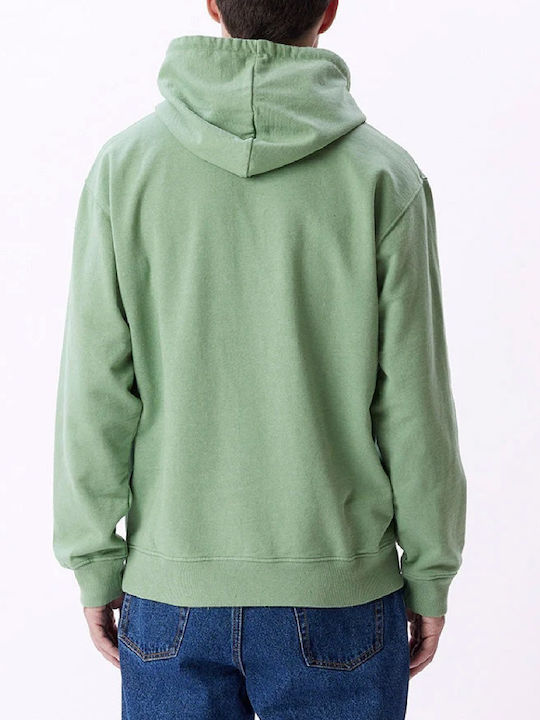 Timeless Sweatshirt With Green Hood
