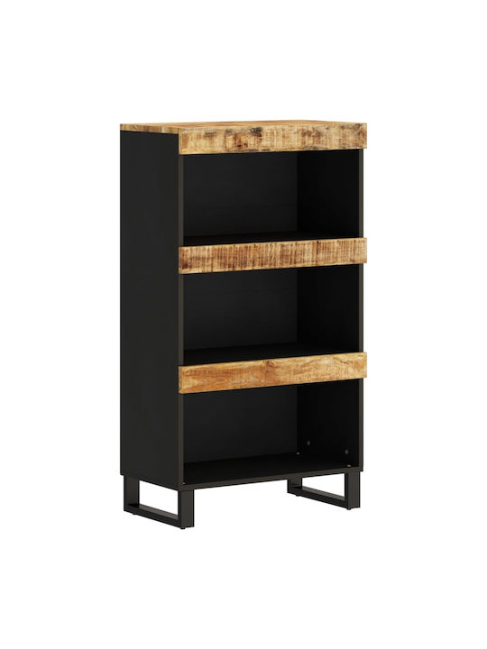 Cabinet Floor Black 60x33x107cm