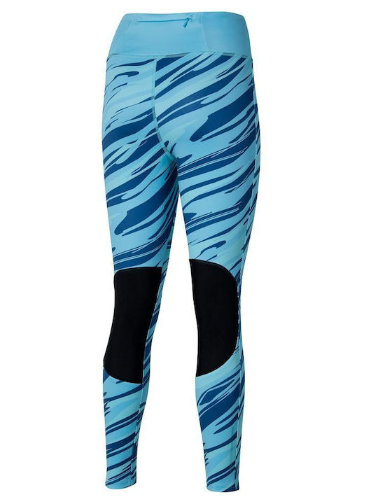 Mizuno Women's Cropped Running Legging Blue