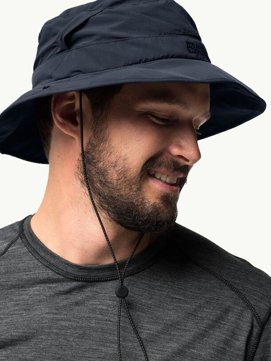 Jack Wolfskin Υφασμάτινo Καπέλο Μπλε