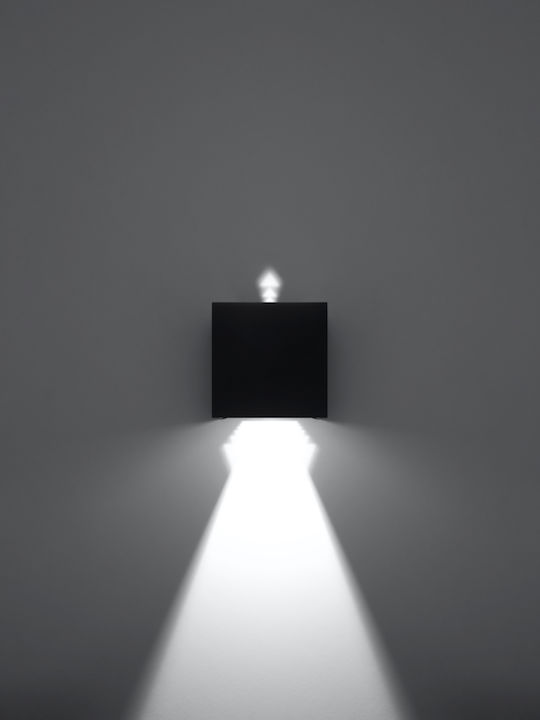 Sollux Стенен Външен Плафон LED IP54 6W 11x11x11εκ.