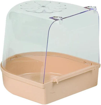 Flamingo Bird Cage Bathtub 14.5x13.6cm