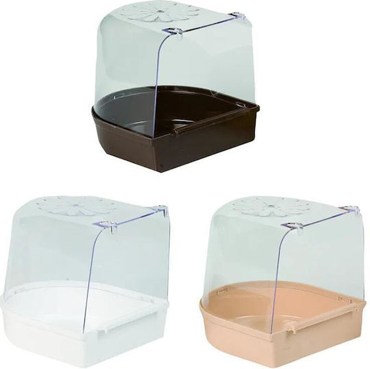 Flamingo Bird Cage Bathtub 14.5x13.6cm