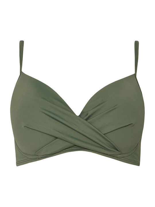 Bikini Σουτιέν D Cup Χακί