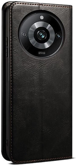 Oil Wax Book Μαύρο (Realme 11 Pro / 11 Pro+)
