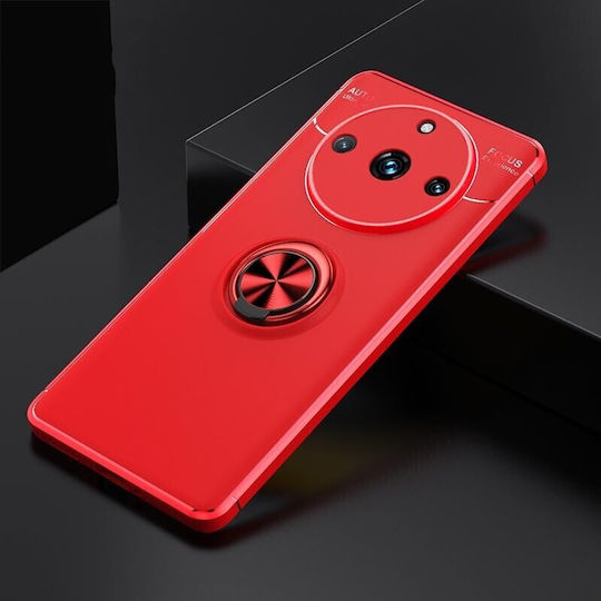Metal Ring Back Cover Μεταλλικό Κόκκινο (Realme 11 Pro / 11 Pro+)