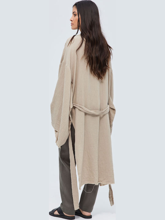 Men's Cardigan Beige