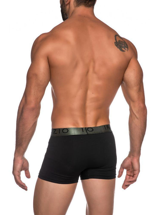 Inizio Men's Boxer Black / Khaki