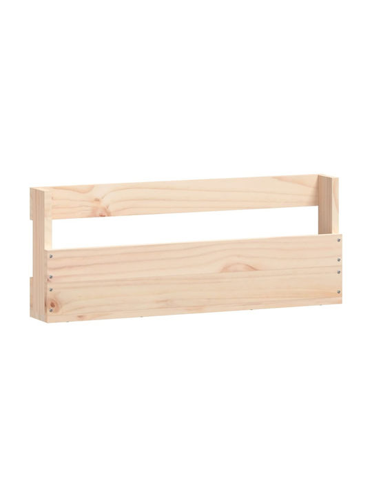 Παπουτσοθήκη από Μασίφ Ξύλο με 1 Ράφι 59x9x23cm