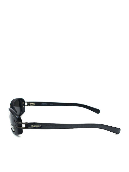 Karl Lagerfeld Women's Sunglasses with Black Plastic Frame and Black Lens 4205 32 C3