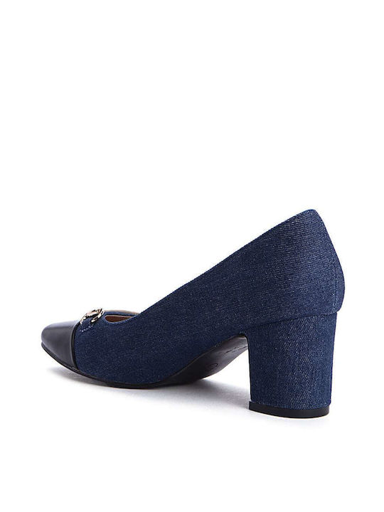 Keep Fred Navy Blue Medium Heels