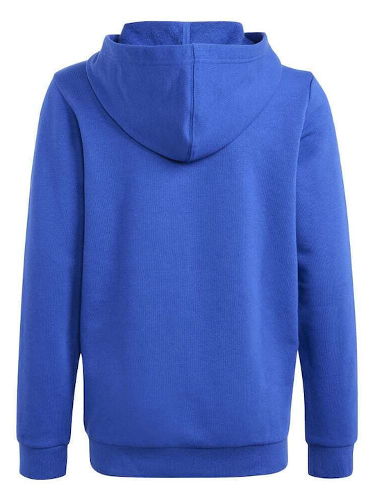 adidas Παιδικό Φούτερ με Κουκούλα και Τσέπες Μπλε Essentials