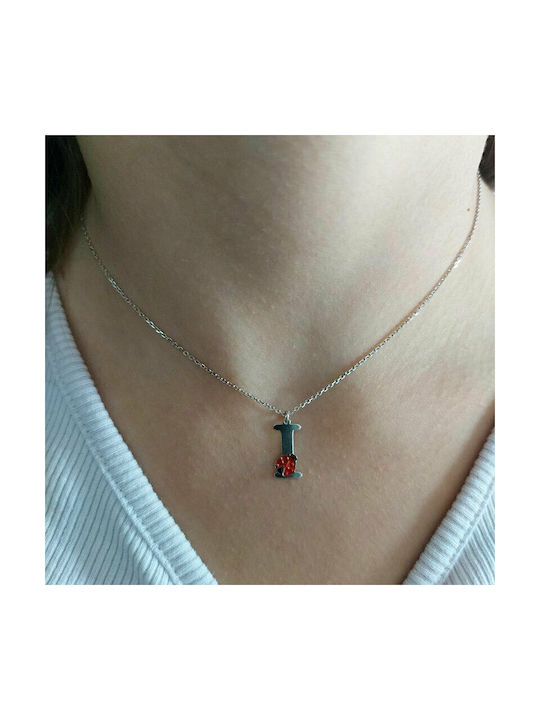 Ηώς Silver Chain Kids Necklaces Monogram MG144