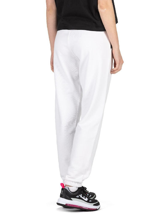 District75 Damen-Sweatpants Jogger Weiß