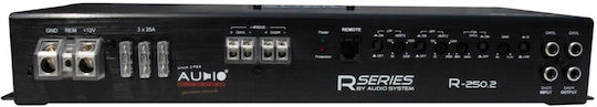 Audio System R-250.2 Ενισχυτής Αυτοκινήτου 2 Καναλιών (Κλάση A/B)
