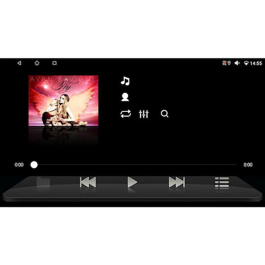 Digital IQ Ηχοσύστημα Αυτοκινήτου για Smart ForFour / ForTwo 2007-2010 (Bluetooth/USB/AUX/WiFi/GPS/Apple-Carplay/Android-Auto) με Οθόνη Αφής 9"