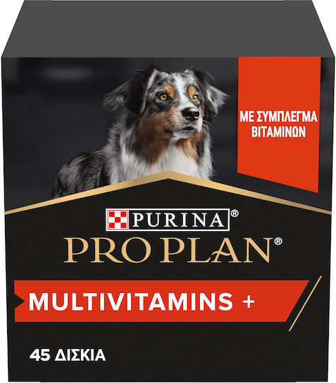 Pro Plan Pro Plan MultiVitaminen Hund in Tabletten 45 Tabs für Energie und Anregung
