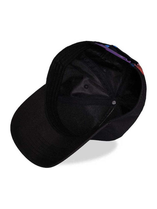 Curved Bill Jockey Μαύρο