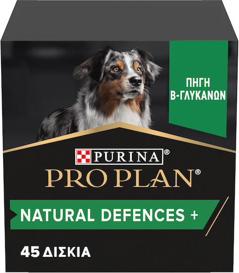 Pro Plan Natural Defences+ Dog Multivitamin Tablets 45 Tabs for Immune Enhancement