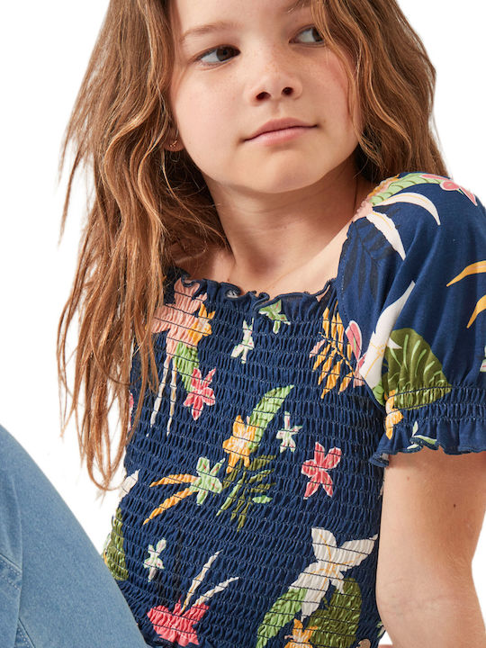 Kids' Shirt Short Sleeve Navy Blue Sunday Night Sessions