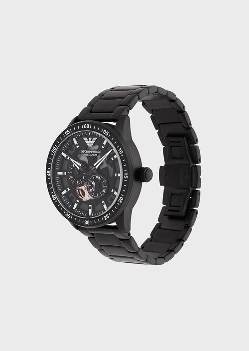 Emporio Armani Meccanico Ceas Bărbați 44mm Cronograf Automat cu
